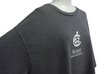 Load image into Gallery viewer, OLD STUSSY オールドステューシー Apple アップル サンプリング 半袖Tシャツ グレー ホワイト サイズXL 美品 中古 4c075820