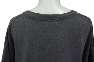 OLD STUSSY オールドステューシー Apple アップル サンプリング 半袖Tシャツ グレー ホワイト サイズXL 美品 中古 4c075820