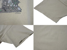 Load image into Gallery viewer, VINTAGE ヴィンテージ DOMANI ドマーニ 宇宙人 エイリアン マリファナ 半袖Tシャツ 古着 ライトベージュ サイズXL 美品 中古 4c075825