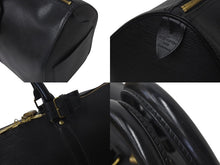 Load image into Gallery viewer, LOUIS VUITTON ルイヴィトン ボストンバッグ キーポル50 M42962 ブラック エピレザー ゴールド金具 美品 中古 4c075877