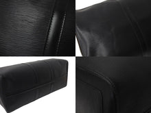 Load image into Gallery viewer, LOUIS VUITTON ルイヴィトン ボストンバッグ キーポル50 M42962 ブラック エピレザー ゴールド金具 美品 中古 4c075877