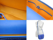 Load image into Gallery viewer, 極美品 GOYARD ゴヤール ベルヴェデールPM ショルダーバッグ ブルー BELVE3PMLTY10CG10P PVC レザー シルバー金具 中古 4c076030