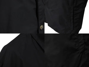 CHROME HEARTS クロムハーツ オールドイングリッシュ コーチ ジャケット ブラック ポリエステル ナイロン プリント サイズL 美品 中古 4c076109