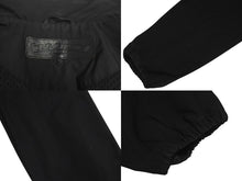 Load image into Gallery viewer, CHROME HEARTS クロムハーツ オールドイングリッシュ コーチ ジャケット ブラック ポリエステル ナイロン プリント サイズL 美品 中古 4c076109