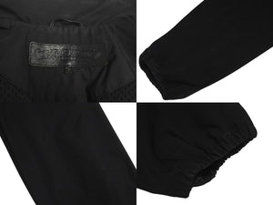 CHROME HEARTS クロムハーツ オールドイングリッシュ コーチ ジャケット ブラック ポリエステル ナイロン プリント サイズL 美品 中古 4c076109