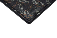 Load image into Gallery viewer, 極美品 GOYARD ゴヤール サン シュルピス カードケース STSULPPMLTY01CL01X レザー PVC ブラック 中古 4c067836