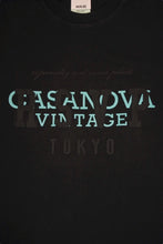 Load image into Gallery viewer, 新品未使用 RSVP Gallery × Casanova Vintage コラボ 半袖Ｔシャツ 15周年記念 コットン ブラック サイズL 4c072406