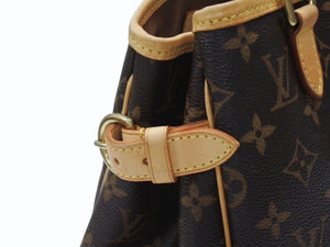 LOUIS VUITTON ルイヴィトン パティニョール ハンドバッグ M51156 モノグラムキャンバス ブラウン 美品 中古 4b006526