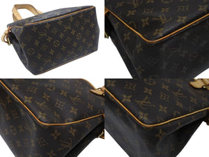 LOUIS VUITTON ルイヴィトン パティニョール ハンドバッグ M51156 モノグラムキャンバス ブラウン 美品 中古 4b006526