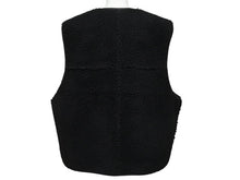 画像をギャラリービューアに読み込む, 未使用 Supreme シュプリーム 24AW Reversible Faux Shearling Work Vest ベスト ブラック サイズL 中古 4b006274 