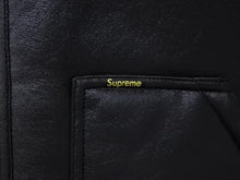 画像をギャラリービューアに読み込む, 未使用 Supreme シュプリーム 24AW Reversible Faux Shearling Work Vest ベスト ブラック サイズL 中古 4b006274 