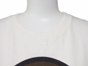 A BATHING APE アベインシングエイプ ゴールドエイプカード プリント Tシャツ ホワイト S レディース 美品 13598正規