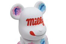 画像をギャラリービューアに読み込む, MILKY THE CONVENI MILKY BE@RBRICK ベアブリック 100% &amp; 400% 不二家のミルキー&amp;ペコちゃんコラボ 美品 中古 14468