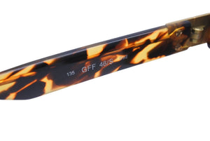 GIANFRANCO FERRE ジャンフランコ フェレ サングラス GFF ヴィンテージ ゴールド ロゴ 46/S 美品 中古 14626