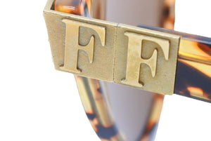 GIANFRANCO FERRE ジャンフランコ フェレ サングラス GFF ヴィンテージ ゴールド ロゴ 46/S 美品 中古 14626