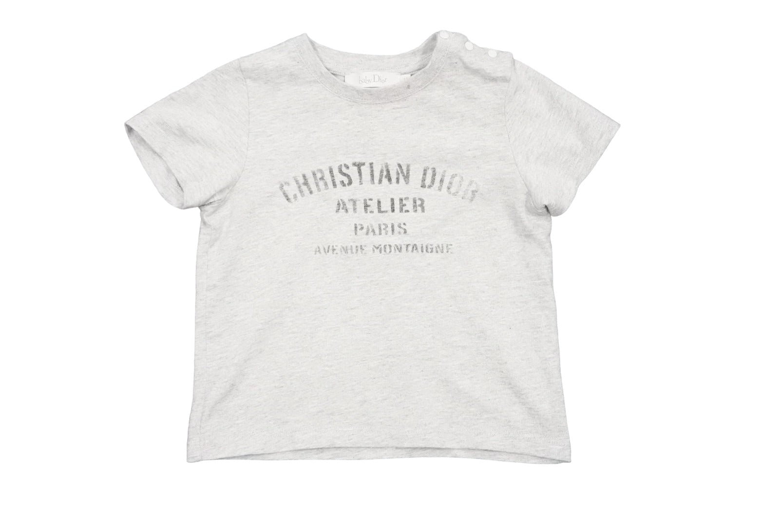ChristianDior クリスチャンディオール ベイビーディオール キッズ アトリエ 半袖Tシャツ 1SBK43TEEA サイズ18 美品  15293