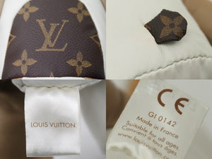 新品同様 LOUIS VUITTON ルイヴィトン テディベア ドゥドゥルイ GI0142 人形 モノグラム ヌメ革 中古 15686