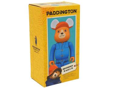 BEARBRICK ベアブリック Paddington パディントン フィギュア 400％ プラスチック ブラウン レッド ブルー 中古53818
