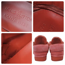 Load image into Gallery viewer, LOUIS VUITTON × KANYE WEST ルイヴィトン × カニエウエスト DONS SNEAKER ドンズ スニーカー レッド サイズ 7 良好 中古 17804