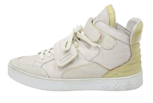 LOUIS VUITTON × KANYE WEST ルイヴィトン × カニエウエスト JASPER SNEAKER ジャスパー ホワイト サイズ 71/2 良好 中古 19063