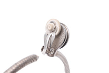 Load image into Gallery viewer, 極美品 HERMES エルメス セリエ フープ イヤリング シルバー ロゴ 輪っか アクセサリー ジュエリー 43g 小物 中古 19128