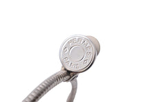 Load image into Gallery viewer, 極美品 HERMES エルメス セリエ フープ イヤリング シルバー ロゴ 輪っか アクセサリー ジュエリー 43g 小物 中古 19128