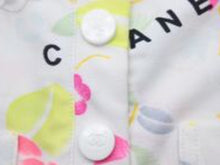 画像をギャラリービューアに読み込む, CHANEL シャネル 97年 ヴィンテージ クロップドTシャツ マルチカラー フラワー チビT P06929V04736 レディース サイズ36 N19338