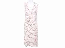 Load image into Gallery viewer, CHANEL シャネル 99S P13599V07711 ヴィンテージ ワンピース 38 カシュクール さくらんぼ ココマーク 総柄 中古 20064