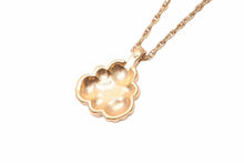 Load image into Gallery viewer, NINA RICCI ニナリッチ フラワーモチーフ ネックレス ゴールド GP 7.7g ロゴ アクセサリー ジュエリー 小物 美品 中古 20564