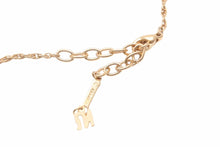 Load image into Gallery viewer, NINA RICCI ニナリッチ フラワーモチーフ ネックレス ゴールド GP 7.7g ロゴ アクセサリー ジュエリー 小物 美品 中古 20564