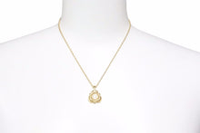 Load image into Gallery viewer, NINA RICCI ニナリッチ フラワーモチーフ ネックレス ゴールド GP 7.7g ロゴ アクセサリー ジュエリー 小物 美品 中古 20564