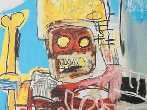 個人保管未使用 BEARBRICK ベアブリック JEAN MICHEL BASQUIAT バスキア フィギュア 400％ プラスチック マルチカラー 21977