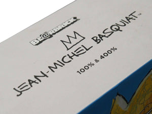 個人保管未使用 BEARBRICK ベアブリック JEAN MICHEL BASQUIAT バスキア フィギュア 400％ プラスチック マルチカラー 21977