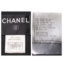 Load image into Gallery viewer, CHANEL シャネル エンブレム スパンコール No.5 05C P24957 ツイード ロゴ 激レア ロングコート 36 美品 中古 22088