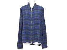 Load image into Gallery viewer, CHROME HEARTS クロムハーツ シャツ ダガージップ ダガー チェックシャツ シャツ グリーン 緑 ユニセックス 中古 22471