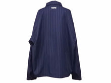 Load image into Gallery viewer, STUSSY ステューシー × COMME des GARCONS CDG コムデギャルソン 40周年記念 ジャケット ストライプ ネイビー ホワイト 美品 22577