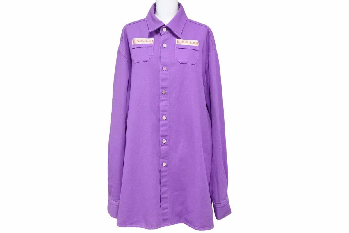 RAF SIMONS ラフシモンズ 20SS SLIM FIT DENIM SHIRT RF0195271 RS-LAB 