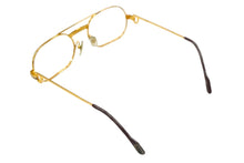 Load image into Gallery viewer, CARTIER カルティエ ヴィンテージ サングラス ツーブリッジ 130 53▫︎20 ゴールド メンズ ユニセックス 中古 N24731