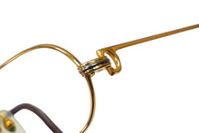 Load image into Gallery viewer, CARTIER カルティエ ヴィンテージ サングラス ツーブリッジ 130 53▫︎20 ゴールド メンズ ユニセックス 中古 N24731