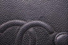 Load image into Gallery viewer, CHANEL シャネル ココマーク アジェンダ 手帳カバー 服飾小物 5番台 キャビアスキン A13505 ブラック ゴールド 良品 中古 25127