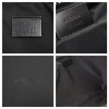 Load image into Gallery viewer, GUCCI グッチ エンブロイダリー タイガー クラッチバッグ ラップトップケース 虎 刺繍 473884 ブラック キャンバス 美品 中古 25405