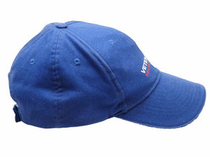 VETEMENTS ヴェトモン CAP キャップ 帽子 HAUTE COUTURE ロゴ 18ss ネイビー フリーサイズ 中古 26070 正規品