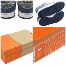 Load image into Gallery viewer, ナイキ NIKE 304714-441 DUNK LOW CL DENIM サイズ:27.5cm デニムダンクスニーカー インディゴ調 未使用 26155 正規品