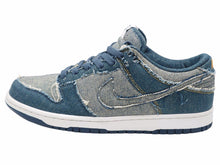 Load image into Gallery viewer, ナイキ NIKE 304714-441 DUNK LOW CL DENIM サイズ:27.5cm デニムダンクスニーカー インディゴ調 未使用 26155 正規品