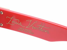 Load image into Gallery viewer, LOUIS VUITTON ルイヴィトン 1.1 MILLIONAIRES SUNGLASSES サングラス ミリオネア 眼鏡 赤 Z1169E アクセサリー 26165 美品 中古