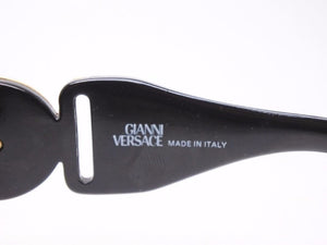 GIANNI VERSACE ジャンニ ヴェルサーチ ヴィンテージ サングラス メデューサ MOD.413/A ブラック 美品 26946 正規品