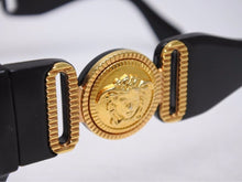 Load image into Gallery viewer, GIANNI VERSACE ジャンニ ヴェルサーチ ヴィンテージ サングラス メデューサ MOD.413/A ブラック 美品 26946 正規品