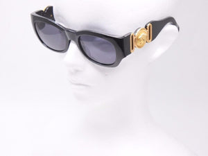 GIANNI VERSACE ジャンニ ヴェルサーチ ヴィンテージ サングラス メデューサ MOD.413/A ブラック 美品 26946 正規品