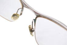 Load image into Gallery viewer, CARTIER カルティエ ウッドテンプル チタニウム ハーフリム メガネ/アイウェア 度入り シルバーレッド 美品 中古 27227