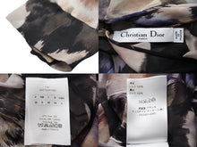 Load image into Gallery viewer, Christian Dior ディオール ヴィンテージ カーディガン シャツ 長袖 半袖 花柄 透け サイズ36 レディース 美品 27429